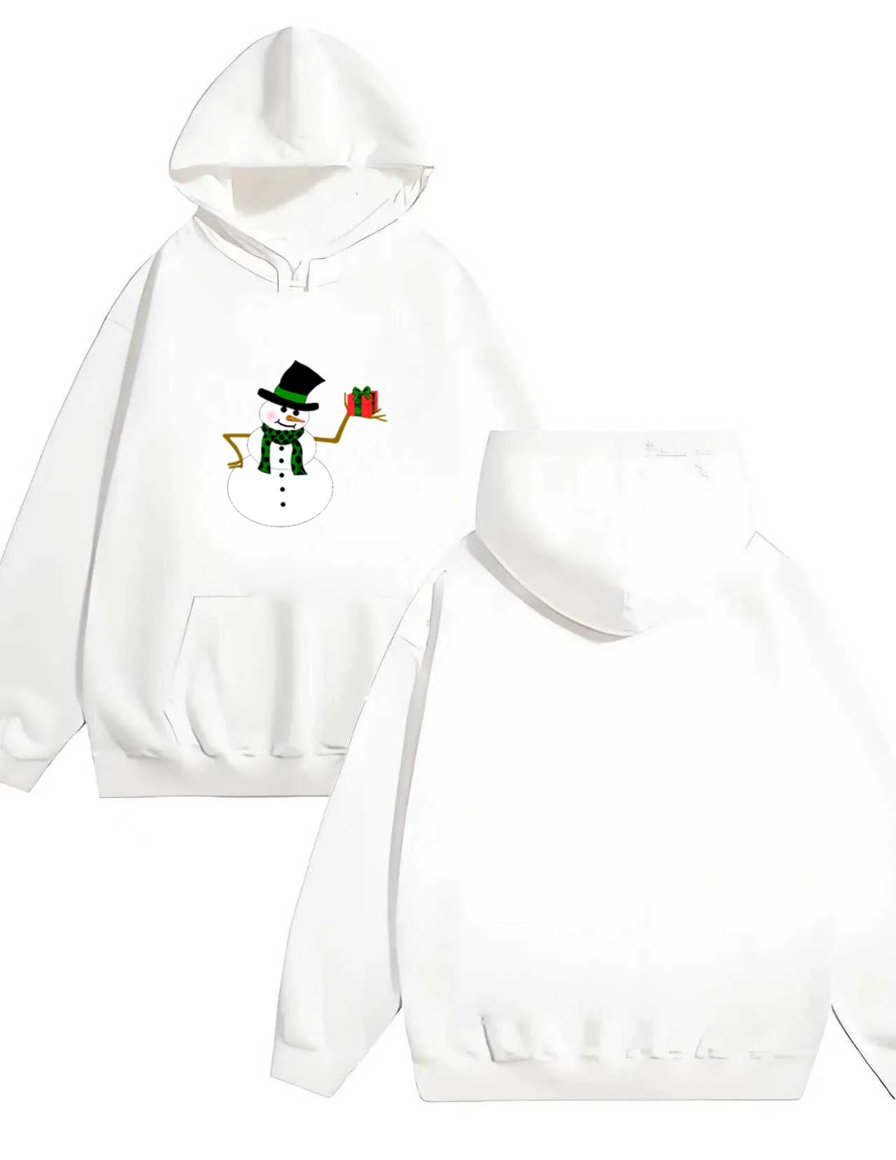 Новая мужская и женская модная свободная толстовка с капюшоном объемом 330 г. с принтами в рождественском стиле. 
Новая мужская и женская модная свободная толстовка с капюшоном объемом 330 г. с принтами в рождественском стиле.