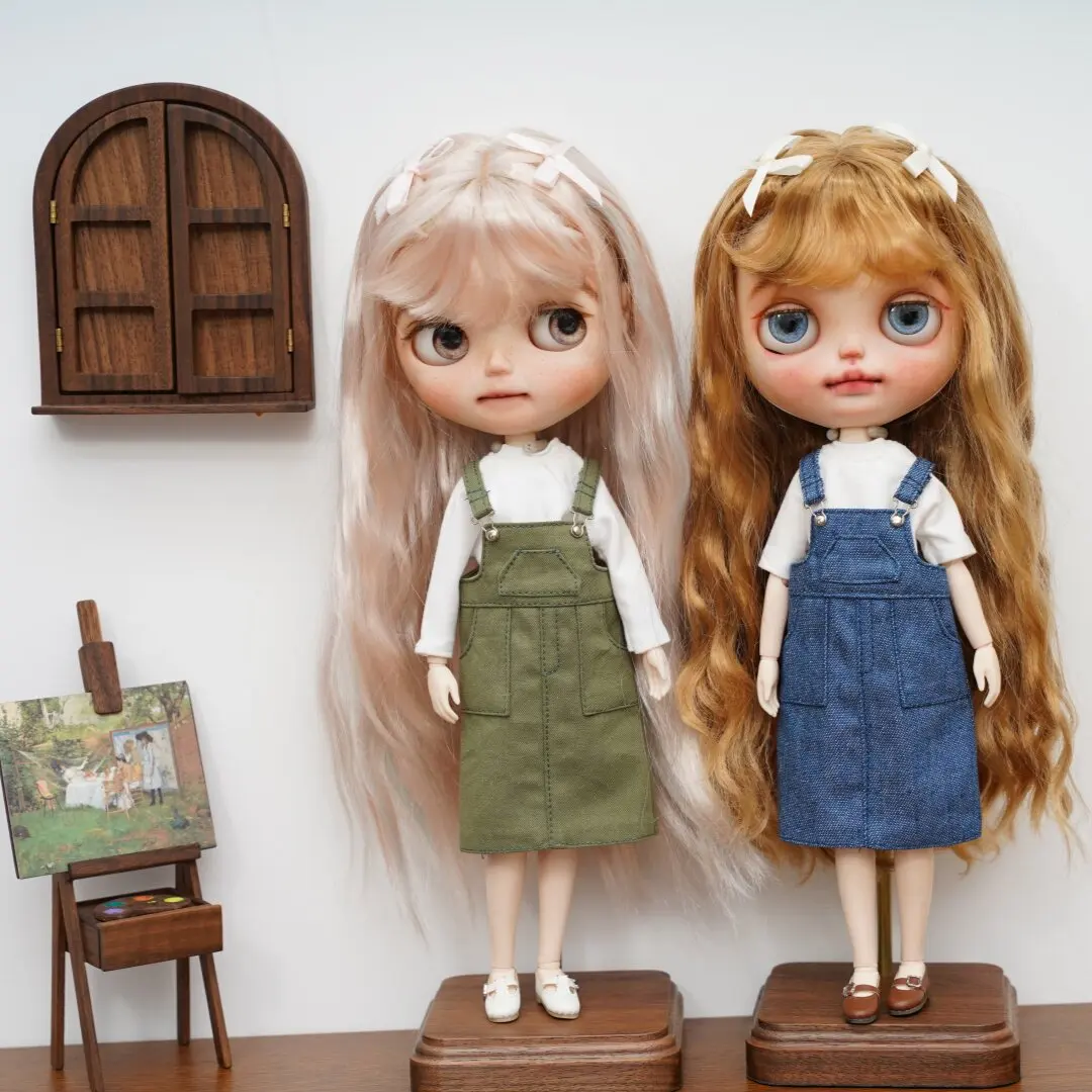 Blythe doll clothes accessories, overalls, small cloth, ob24 ob22 bjd, 6-point plain body, small 6-point doll clothes, daily ove
Blythe doll clothes accessories, overalls, small cloth, ob24 ob22 bjd, 6-point plain body, small 6-point doll clothes, daily ove