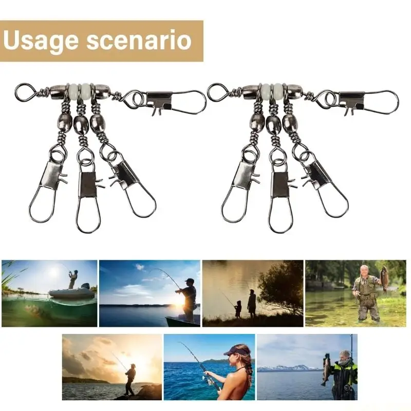 M5TC 3 Split Rings Fishing Tackle Connector B Type Swivels For Crankbaits Spinnerbaits Jigs Rock Fishing Setups
M5TC 3 Split Rings Fishing Tackle Connector B Type Swivels For Crankbaits Spinnerbaits Jigs Rock Fishing Setups