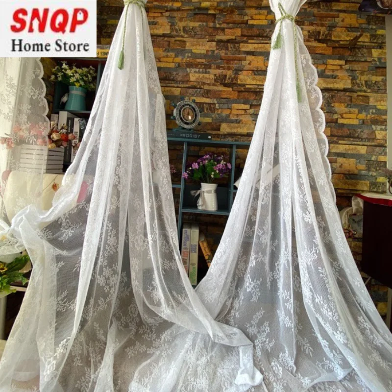 Nordic Lace Tulle American Jacquard Light Luxury High-end Romantic Modern Simple Balcony Curtains for Living Dining Room Bedroom
Nordic Lace Tulle American Jacquard Light Luxury High-end Romantic Modern Simple Balcony Curtains for Living Dining Room Bedroom