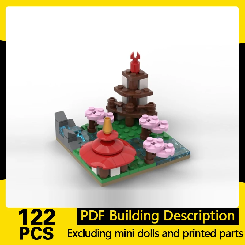 City Street View Model MOC Building Bricks Asia Temple Diorama Modular Technology Gifts Holiday Assemble Children Toys Suit
City Street View Model MOC Building Bricks Asia Temple Diorama Modular Technology Gifts Holiday Assemble Children Toys Suit