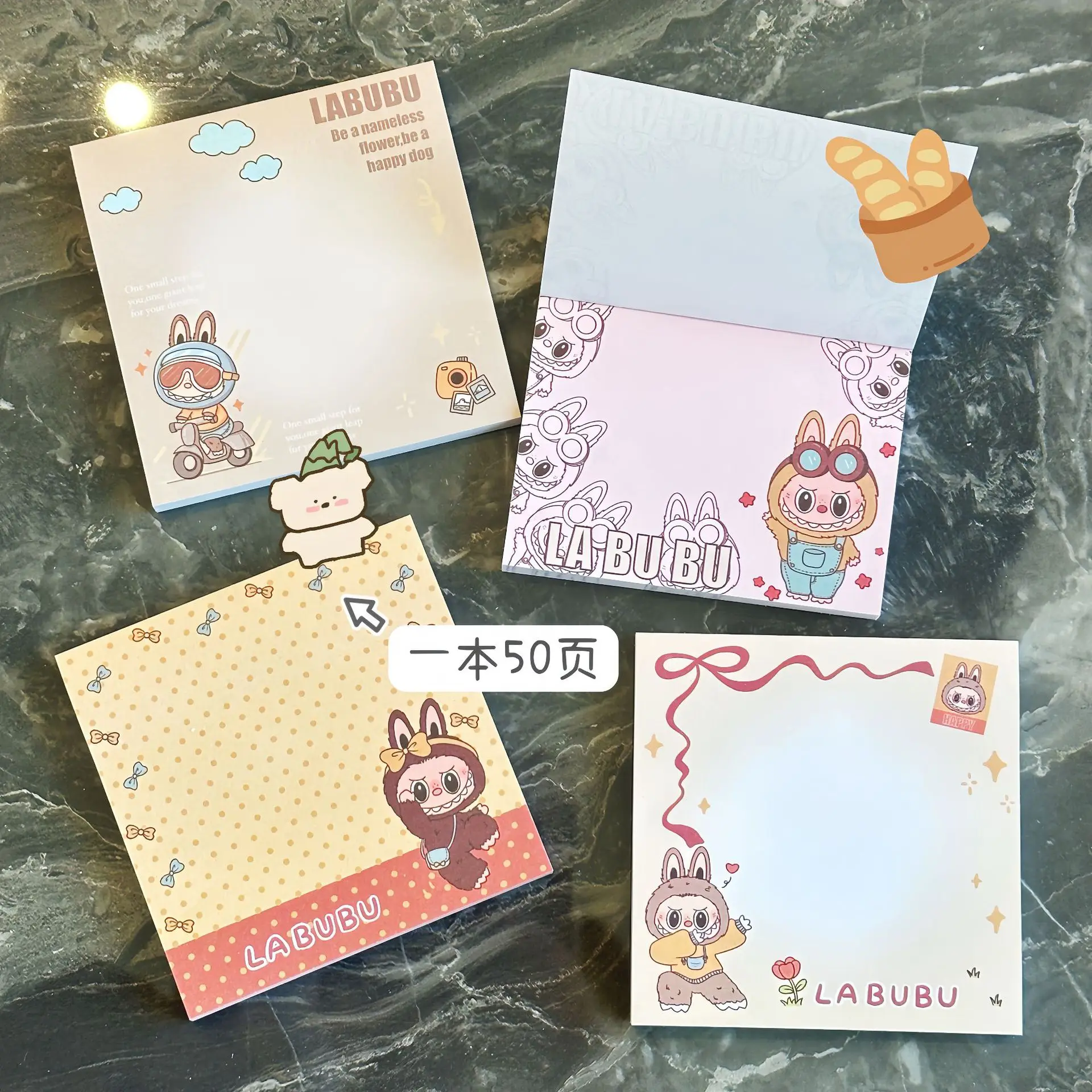 Labubu sticky note Cartoon Note Book Cute Miniso Anime Scrapbook Message Book Memo Pad Children Students Stationery Gifts
Labubu sticky note Cartoon Note Book Cute Miniso Anime Scrapbook Message Book Memo Pad Children Students Stationery Gifts