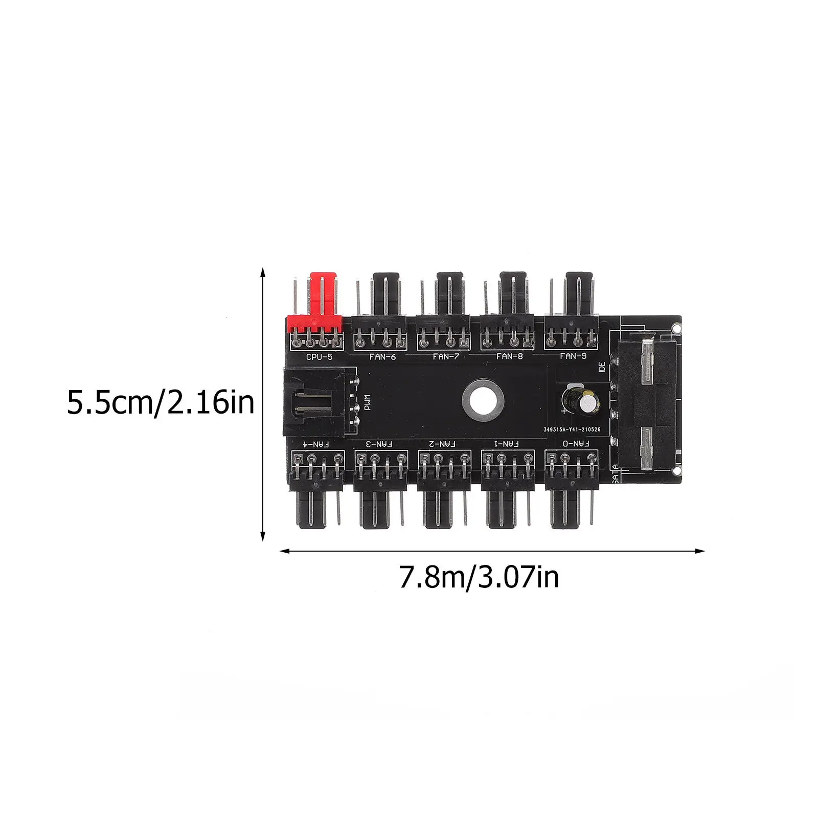 1Pcs Cooling Fan Hub High Computer Fan Hub Splitter Pc Cooler Accessory Office Computer Supply
1Pcs Cooling Fan Hub High Computer Fan Hub Splitter Pc Cooler Accessory Office Computer Supply