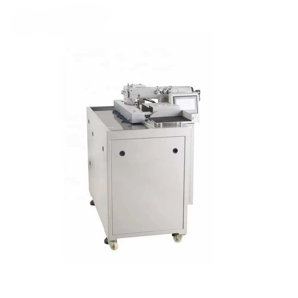 JK-3883P-PLB-DK Automatic Jeans Pants Trouser Pocket Attaching Welting Welt Spring Machine
JK-3883P-PLB-DK Automatic Jeans Pants Trouser Pocket Attaching Welting Welt Spring Machine