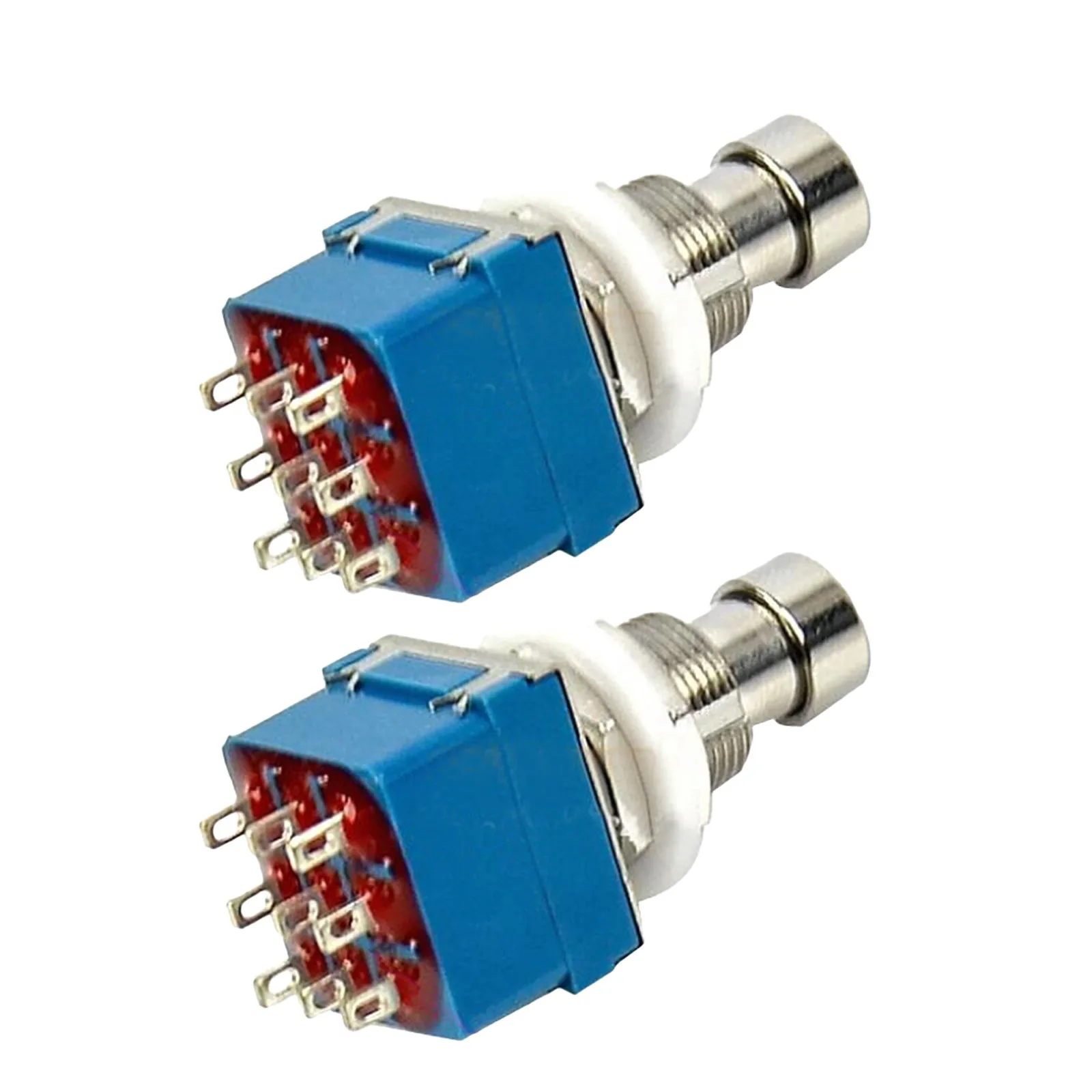 2Pcs Guitar Effects Pedal Footswitch True Bypass Latching Metal Stomp Button for Electric Guitar Pedalboard Upgrade
2Pcs Guitar Effects Pedal Footswitch True Bypass Latching Metal Stomp Button for Electric Guitar Pedalboard Upgrade