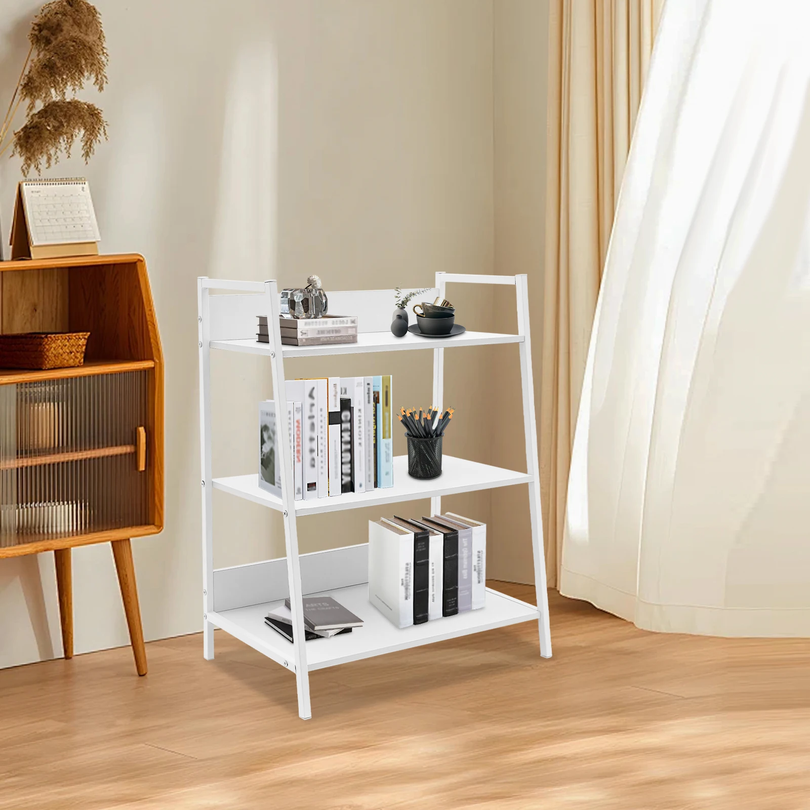 3-Tier Wooden Bookshelf, Modern Home Living Room Shelves, Floor-to-ceiling Simple Storage Bookcase-60x30x69cm
3-Tier Wooden Bookshelf, Modern Home Living Room Shelves, Floor-to-ceiling Simple Storage Bookcase-60x30x69cm