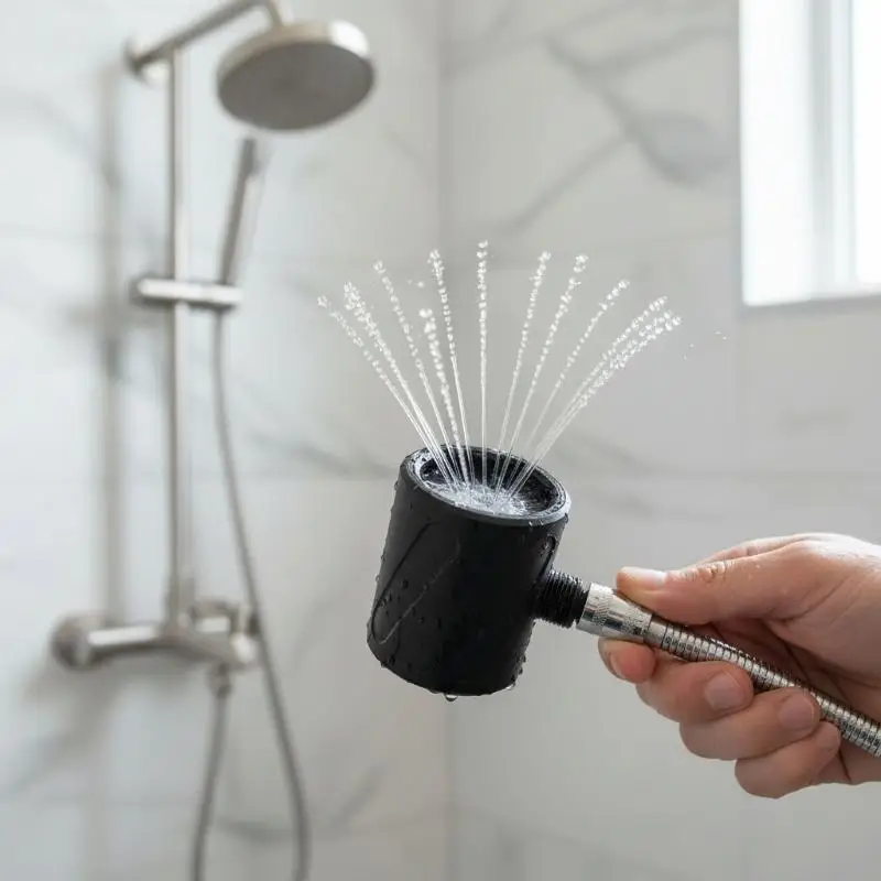Upgraded Universal Handheld Shower Head Coarse Hole Design Bathroom Massage Shower Head Durable Easy Installation
Upgraded Universal Handheld Shower Head Coarse Hole Design Bathroom Massage Shower Head Durable Easy Installation