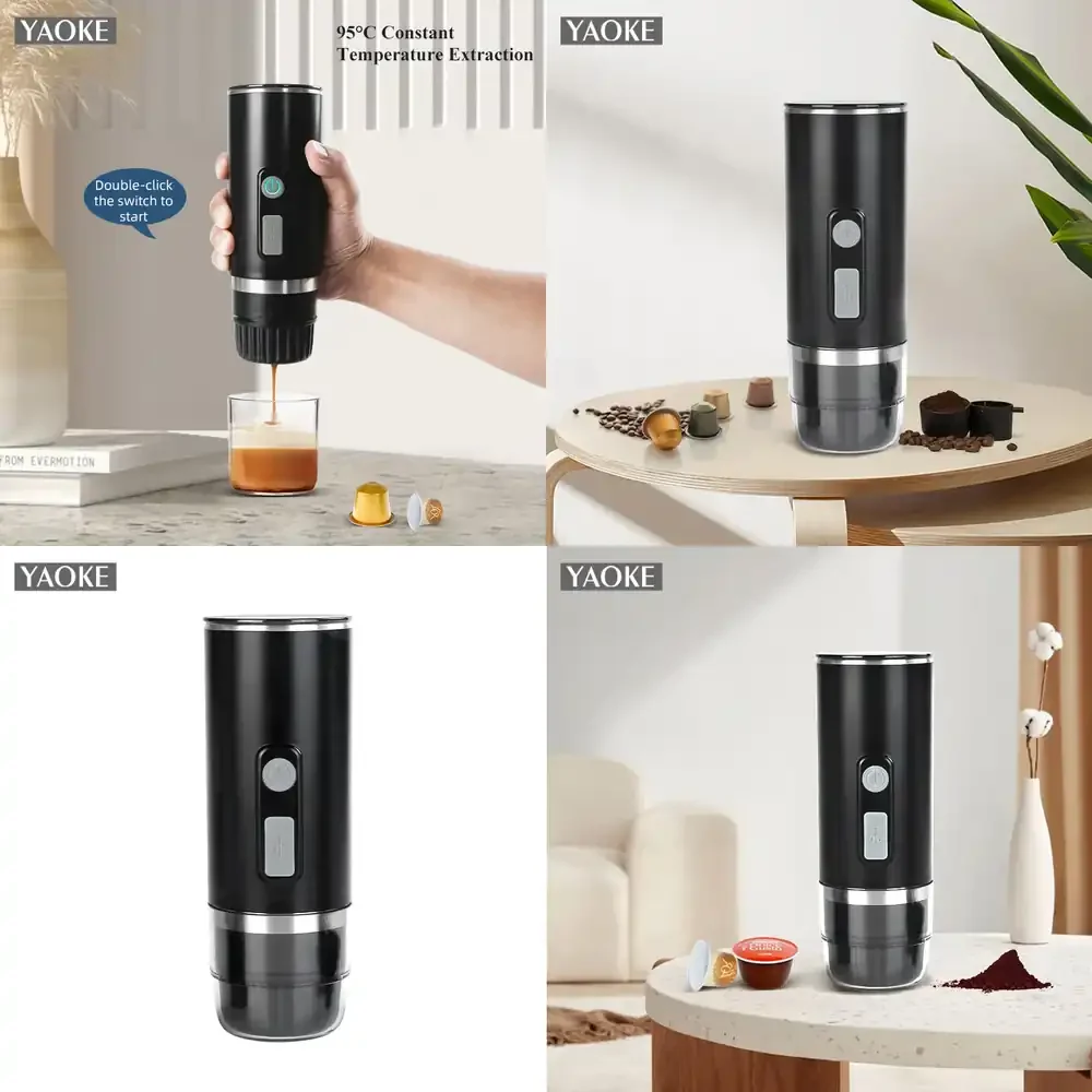 New Design Mini Portable Espresso Coffee Machine Hand Held Coffee Maker for Camping for Travel for Outdoor for Backpacking
New Design Mini Portable Espresso Coffee Machine Hand Held Coffee Maker for Camping for Travel for Outdoor for Backpacking