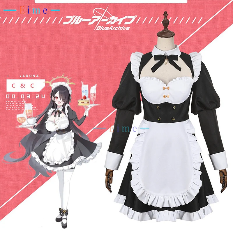 Game Blue Archive Hanekawa Hasumi Cosplay Costume Women Party Maid Dress Halloween Fancy Uniforms Role Play Clothing Custom Made
Game Blue Archive Hanekawa Hasumi Cosplay Costume Women Party Maid Dress Halloween Fancy Uniforms Role Play Clothing Custom Made