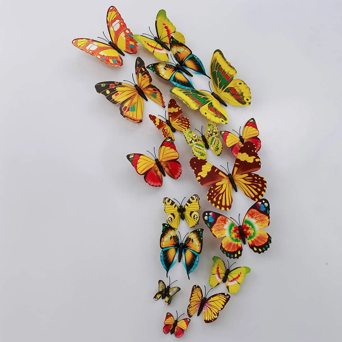12pcs 3D Butterfly Wall Sticker Colorful Butterflies Stickers Wedding Bedroom Living Room Decals Beautiful Butterfly Stickers
12pcs 3D Butterfly Wall Sticker Colorful Butterflies Stickers Wedding Bedroom Living Room Decals Beautiful Butterfly Stickers