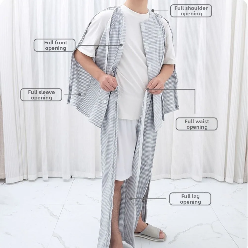 Convenient Bedridden Elderly Care Clothing Washable Breathable Tear Away Recovery T-Shirt Skin-Friendly Comfortable
Convenient Bedridden Elderly Care Clothing Washable Breathable Tear Away Recovery T-Shirt Skin-Friendly Comfortable