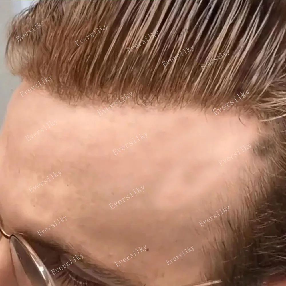Undetectable Natural Hairline Male Wig Cool Brown Blonde Super Durable Men Toupee Human Hair Thin Skin Full PU Capillary Prosthe
Undetectable Natural Hairline Male Wig Cool Brown Blonde Super Durable Men Toupee Human Hair Thin Skin Full PU Capillary Prosthe
