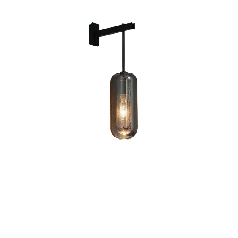Medieval bedroom bedside lamp Italian light luxury hotel villa living room background wall aisle wall lamp 
Medieval bedroom bedside lamp Italian light luxury hotel villa living room background wall aisle wall lamp