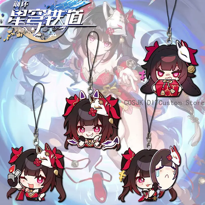 4 шт., аниме Sparkle Honkai: Star Rail, ремешок для телефона, брелок для ключей, цепочка для телефона, подвеска для рюкзака, подарок на день рождения
4 шт., аниме Sparkle Honkai: Star Rail, ремешок для телефона, брелок для ключей, цепочка для телефона, подвеска для рюкзака, подарок на день рождения