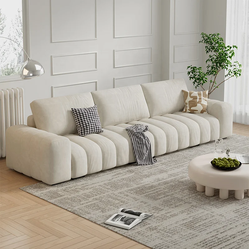 # Nordic Modern Luxury Creamy White Velvet 4-seater Living Room Sofa Set Modular Washable U-shaped Apartment Leisure Sof
# Nordic Modern Luxury Creamy White Velvet 4-seater Living Room Sofa Set Modular Washable U-shaped Apartment Leisure Sof