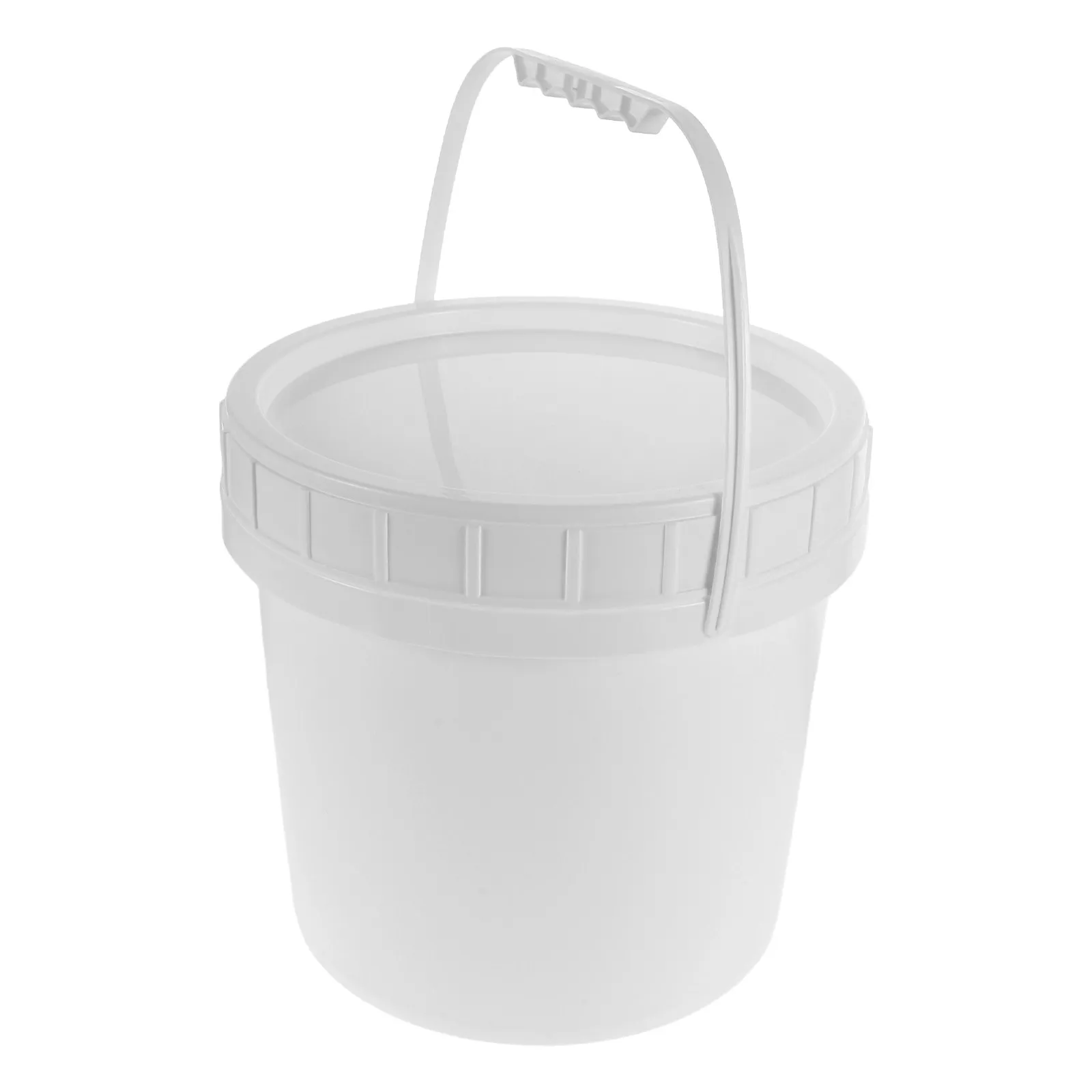 1pcs Plastic Bucket Storage Container 5L/1.3Gallon White Food Storage Bucket With Lid And Handle Thickened Pail For Syrup Sauce
1pcs Plastic Bucket Storage Container 5L/1.3Gallon White Food Storage Bucket With Lid And Handle Thickened Pail For Syrup Sauce