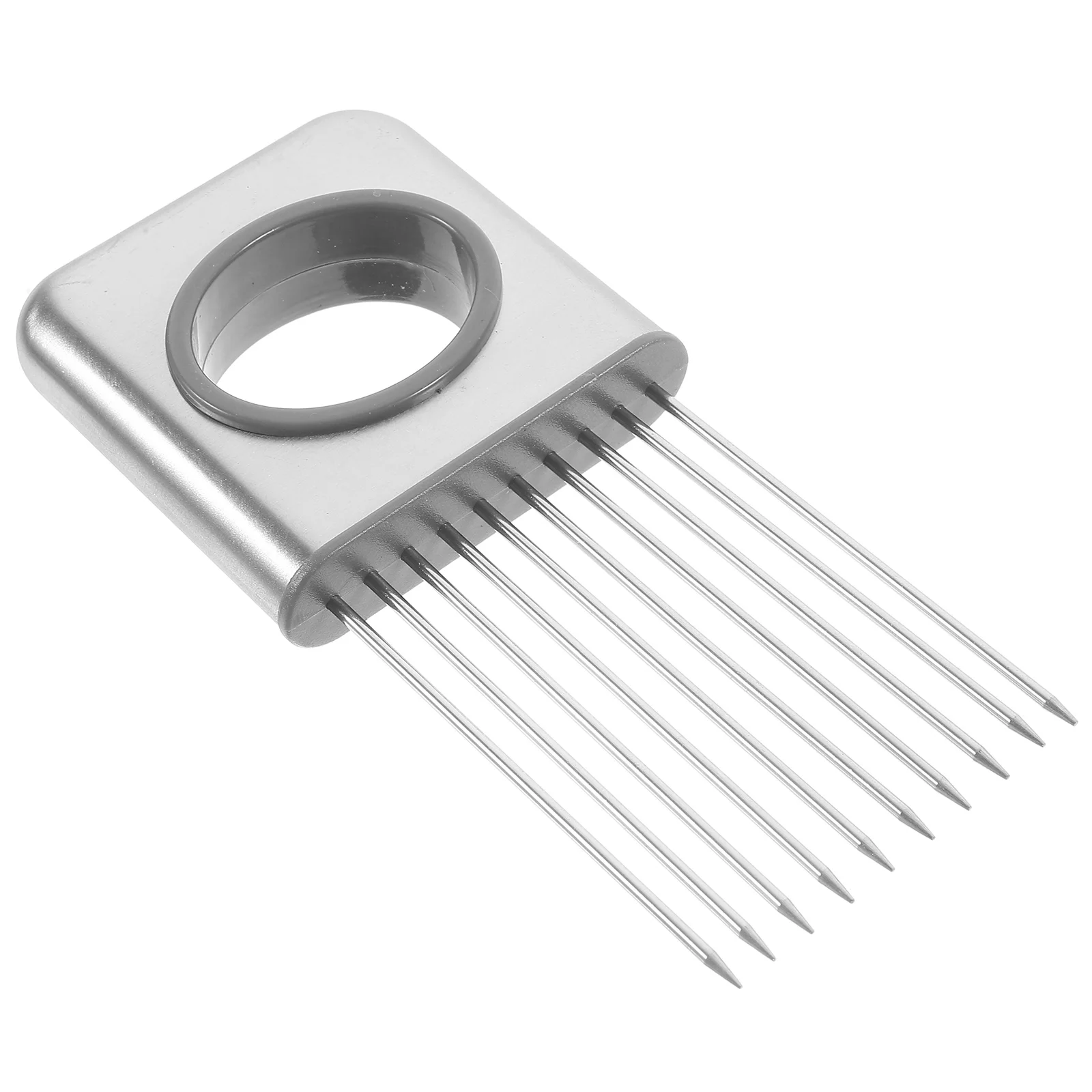 Stainless Steel Fruit Fork Vegetable Slicer Onion Potato Meat Salad Tool Handy Gadget Lemon Holder Kitchen Barware
Stainless Steel Fruit Fork Vegetable Slicer Onion Potato Meat Salad Tool Handy Gadget Lemon Holder Kitchen Barware