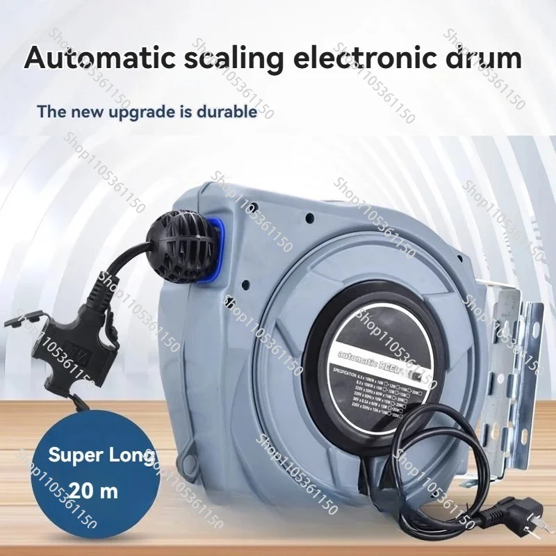 Electric Drum Reel 12-20m Automatic Telescopic Copper Core Wire Suspension National Standard Cable Winding Device for Drummers
Electric Drum Reel 12-20m Automatic Telescopic Copper Core Wire Suspension National Standard Cable Winding Device for Drummers