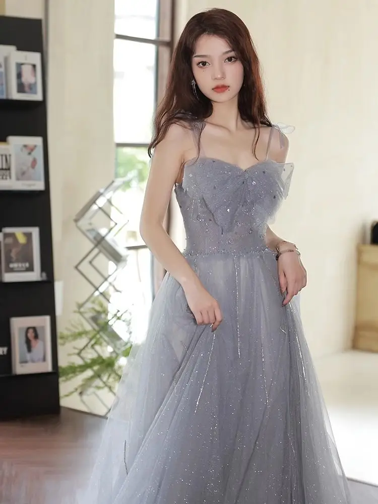 Elegant Princess Style Evening Dress Women's 2025 New High-End Sensation Light Wedding Dress Luxury Birthday Spring Celebration
Elegant Princess Style Evening Dress Women's 2025 New High-End Sensation Light Wedding Dress Luxury Birthday Spring Celebration