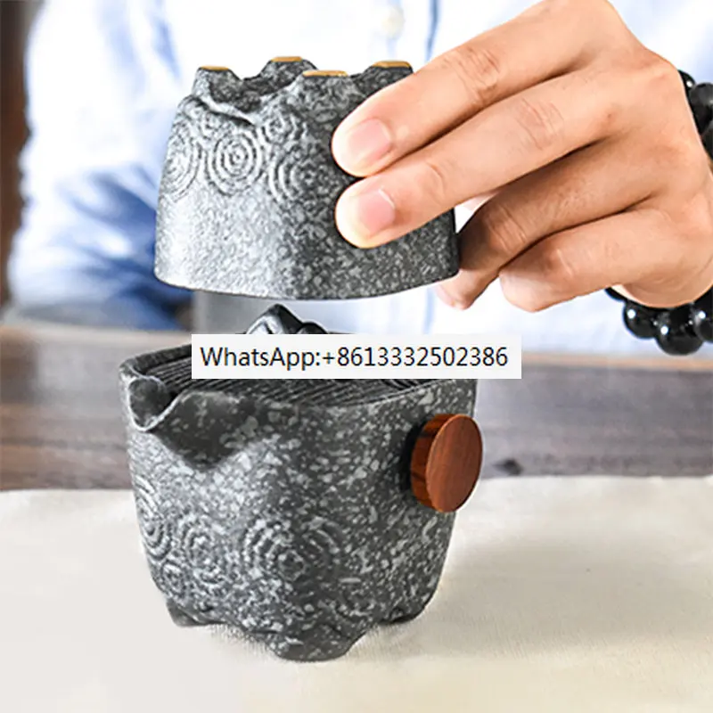 Qingyan Ding/Ceramic Kuake Cup/Kung Fu Tea Set/Creative Teapot/Tea Cup Business Gift/Gift to Elderly
Qingyan Ding/Ceramic Kuake Cup/Kung Fu Tea Set/Creative Teapot/Tea Cup Business Gift/Gift to Elderly