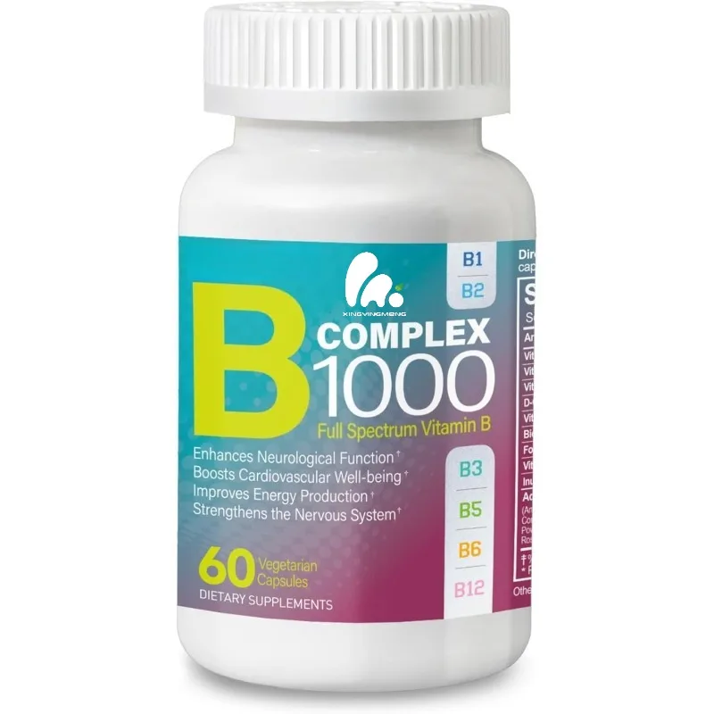 B Complex 1000 — витаминная добавка полного спектра B для поддержки энергии и иммунитета — 60 капсул, поставка 60 дней
B Complex 1000 — витаминная добавка полного спектра B для поддержки энергии и иммунитета — 60 капсул, поставка 60 дней