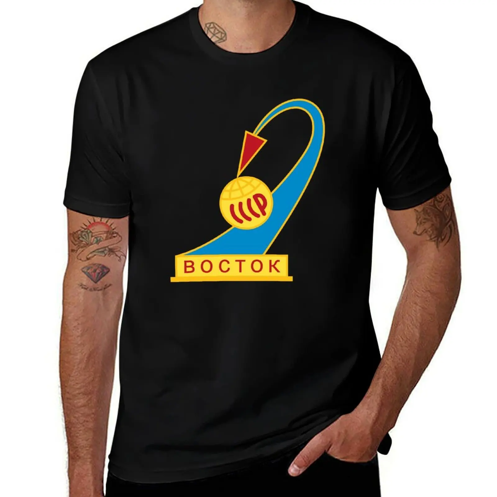 Vostok - USSR T-Shirt All Match Print Short Sleeve Top
Vostok - USSR T-Shirt All Match Print Short Sleeve Top