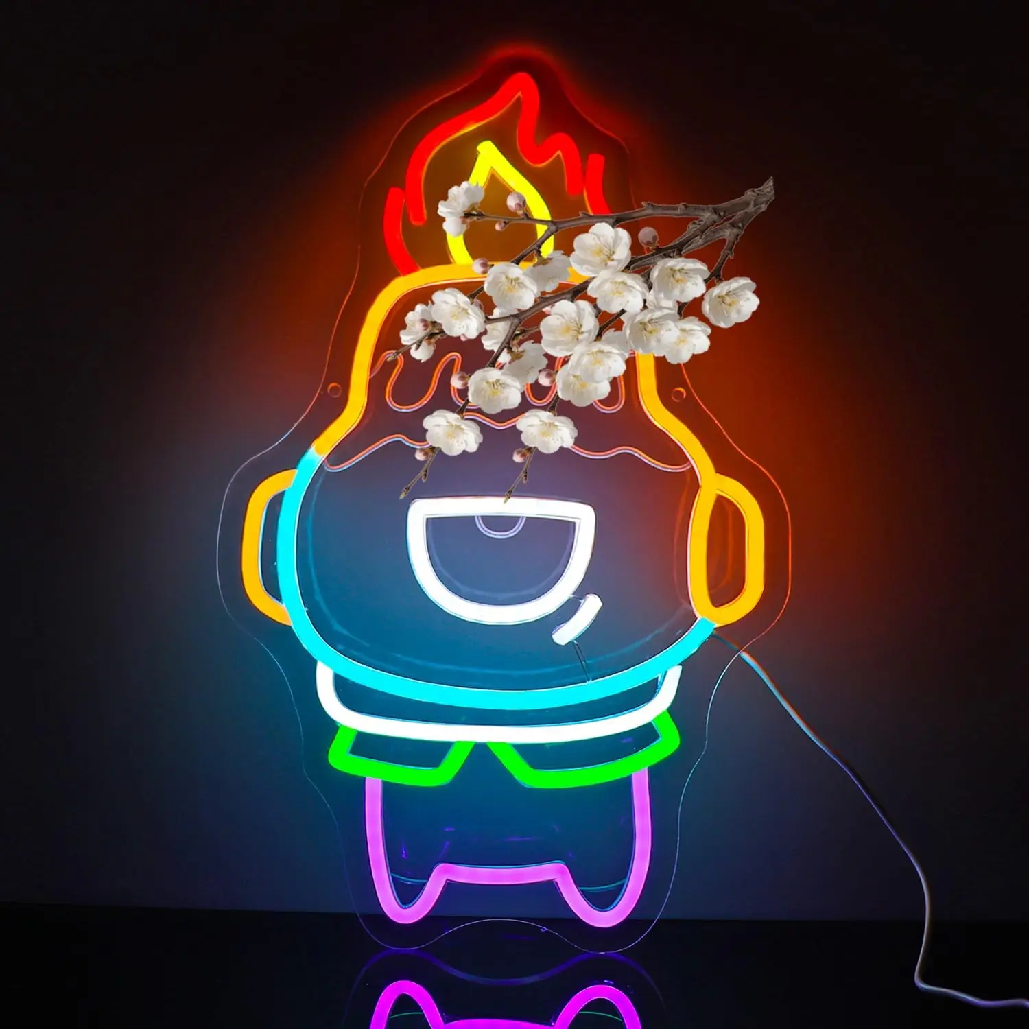 Neon Sign for Wall Decor USB PoweredDimmable LED Neon Lights Kids Room Classroom Party Gaming Room Bedroom Decoration Gift
Neon Sign for Wall Decor USB PoweredDimmable LED Neon Lights Kids Room Classroom Party Gaming Room Bedroom Decoration Gift
