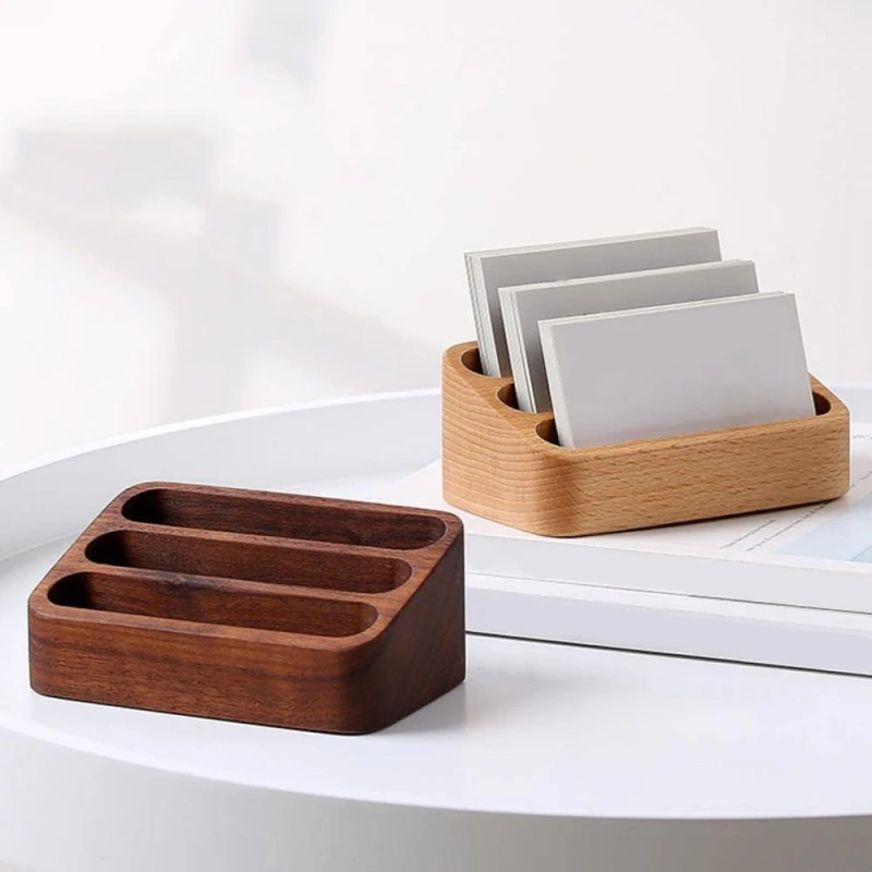 Wooden Business Cards Box Business Card Holder Office Beech Wood Black Walnut Multi-layer Exhibition Storage Boxes
Wooden Business Cards Box Business Card Holder Office Beech Wood Black Walnut Multi-layer Exhibition Storage Boxes