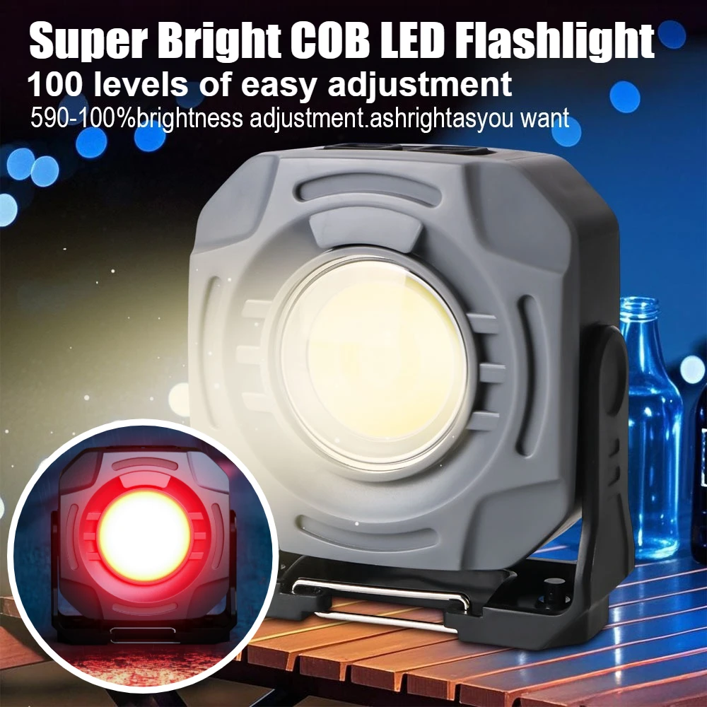 3000K-7000KCOB LED Flashlight Headlight Portable Super Bright Multifunctional Camping USB Rechargeable Fishing Work Lantern
3000K-7000KCOB LED Flashlight Headlight Portable Super Bright Multifunctional Camping USB Rechargeable Fishing Work Lantern