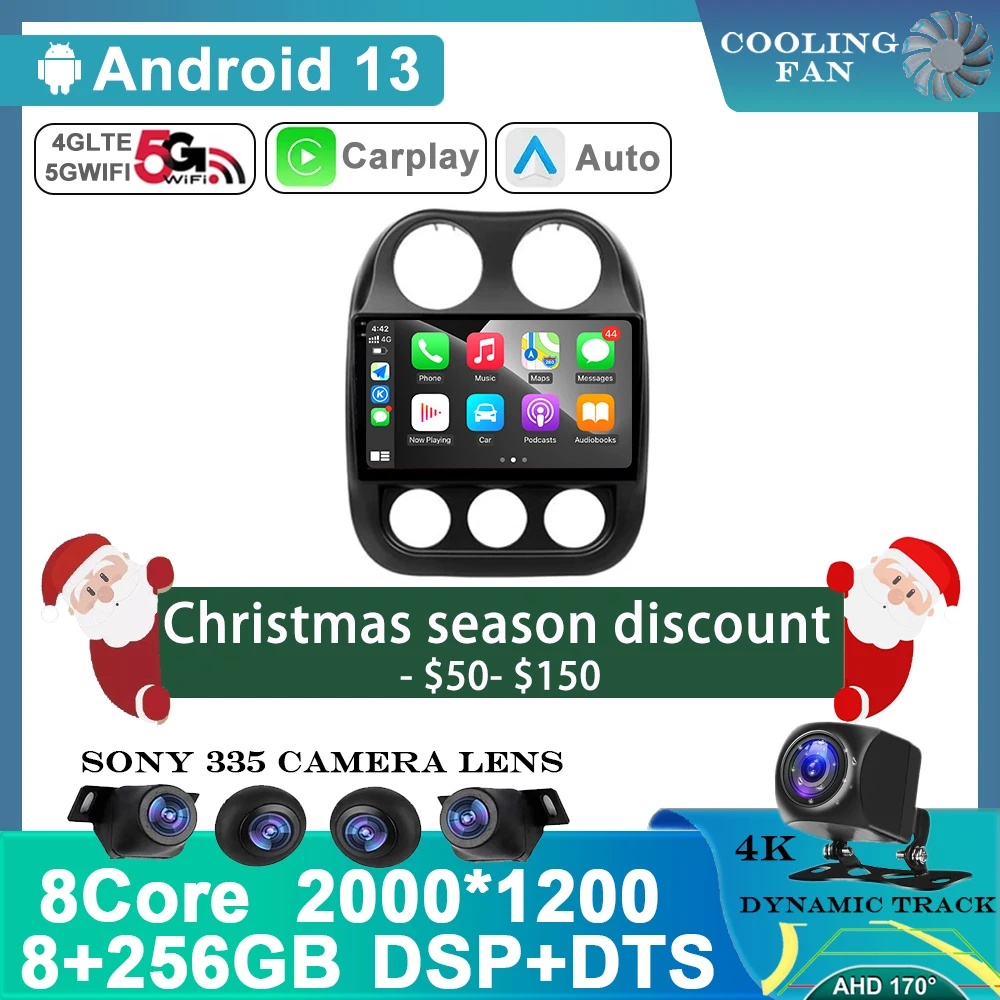Автомагнитола на Android для JEEP Compass Patriot 2011-2017, мультимедийный видеоплеер с GPS-навигацией, 2 Din, DVD, 4G
Автомагнитола на Android для JEEP Compass Patriot 2011-2017, мультимедийный видеоплеер с GPS-навигацией, 2 Din, DVD, 4G