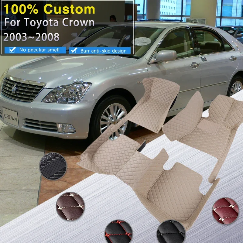 Полные автомобильные коврики для Toyota Crown S180 2003 ~ 2009 ковер роскошный кожаный коврик против грязи автомобильные аксессуары авто прочный ковер
Полные автомобильные коврики для Toyota Crown S180 2003 ~ 2009 ковер роскошный кожаный коврик против грязи автомобильные аксессуары авто прочный ковер