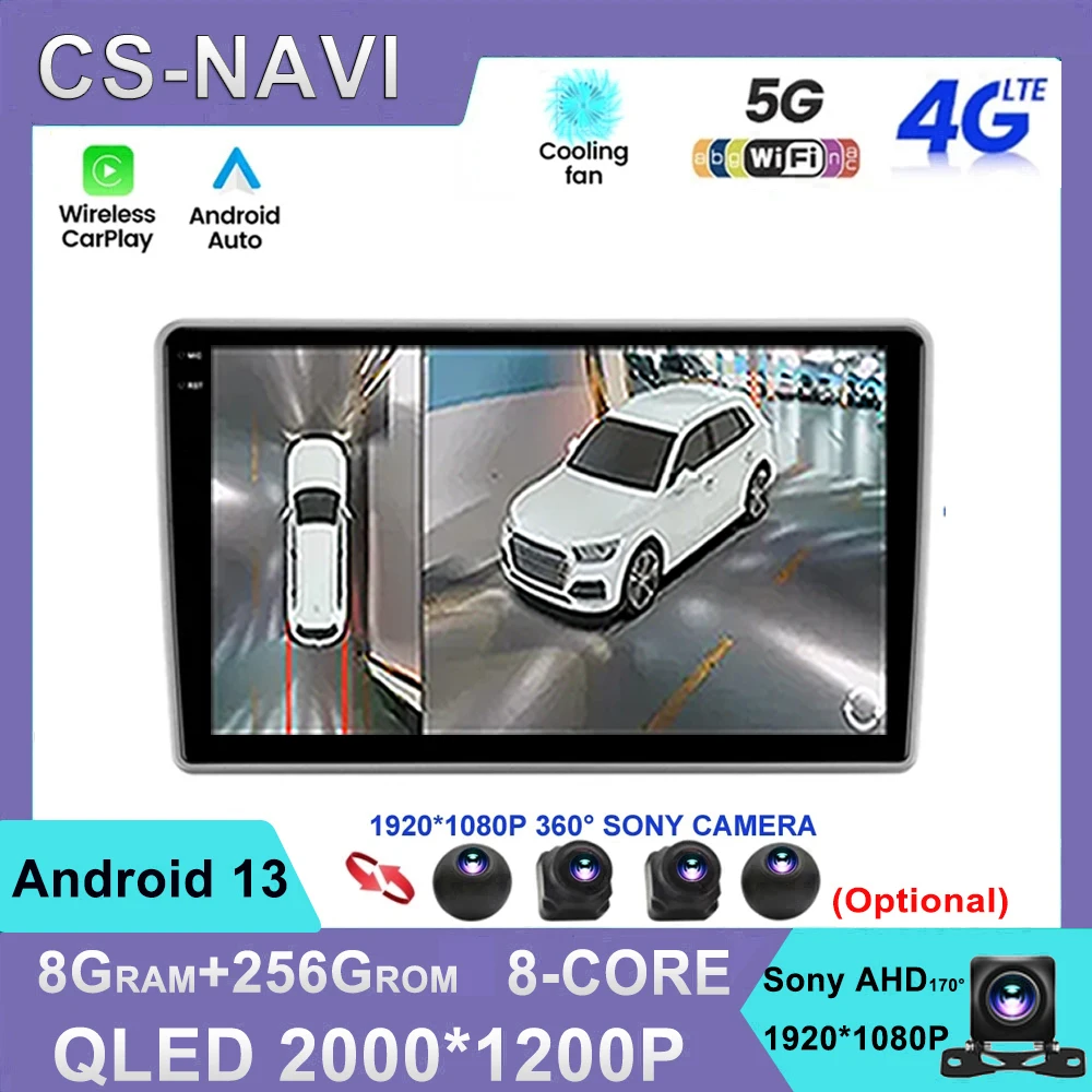 For GAZ Gazelle Busines 2010 - 2021 Car Radio Multimedia Video Player Navigation GPS Android 13 Auto Carplay WIFI 4G QLED Sreen
For GAZ Gazelle Busines 2010 - 2021 Car Radio Multimedia Video Player Navigation GPS Android 13 Auto Carplay WIFI 4G QLED Sreen