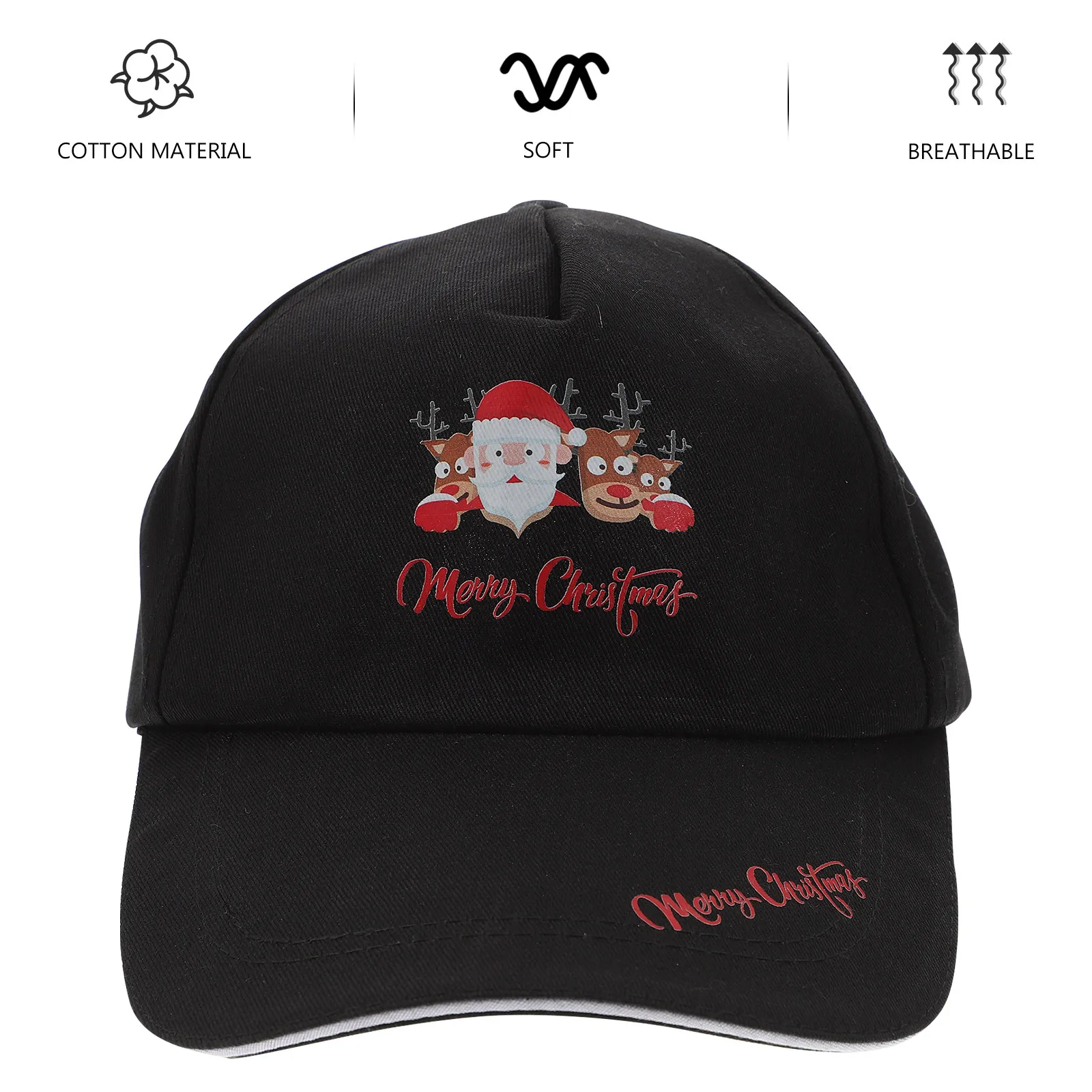 1Pcs Christmas Peaked Baseball Cap Santa Claus Pattern Sun Hat Outdoor Travel Vacation Cotton Hat Fashion Casual
1Pcs Christmas Peaked Baseball Cap Santa Claus Pattern Sun Hat Outdoor Travel Vacation Cotton Hat Fashion Casual