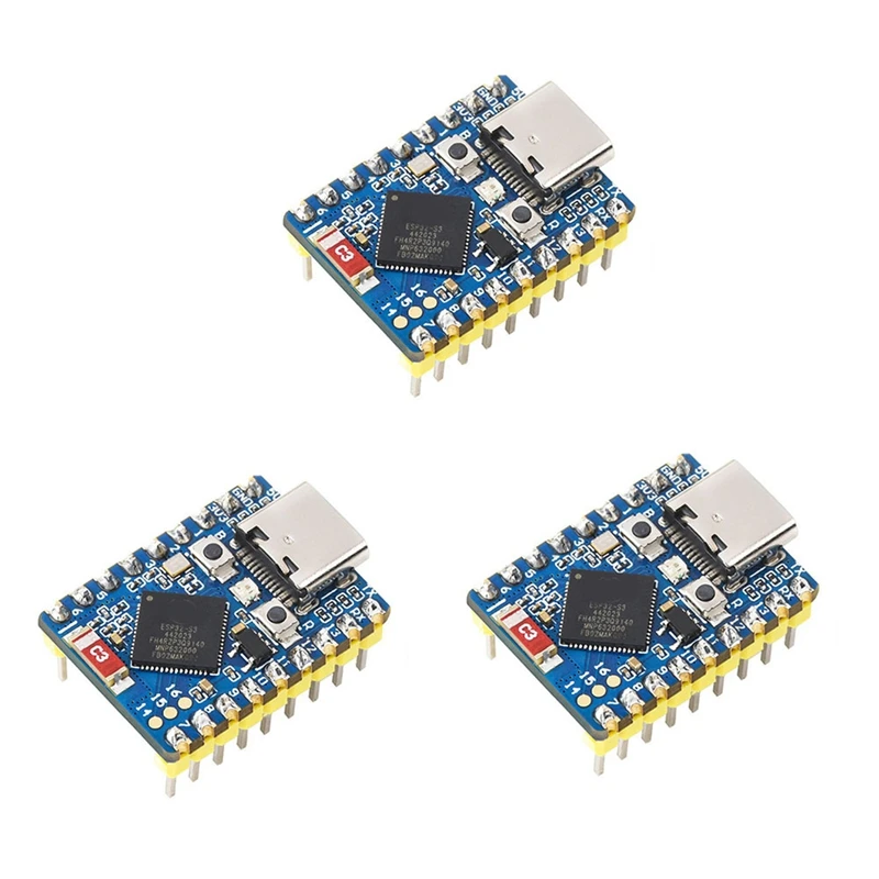 ESP32-S3 Zero Mini Development Kit Микроконтроллер 240 МГц, мини-плата разработки BT 5.0 идеально подходит для проектов Iot (с пайкой)
ESP32-S3 Zero Mini Development Kit Микроконтроллер 240 МГц, мини-плата разработки BT 5.0 идеально подходит для проектов Iot (с пайкой)