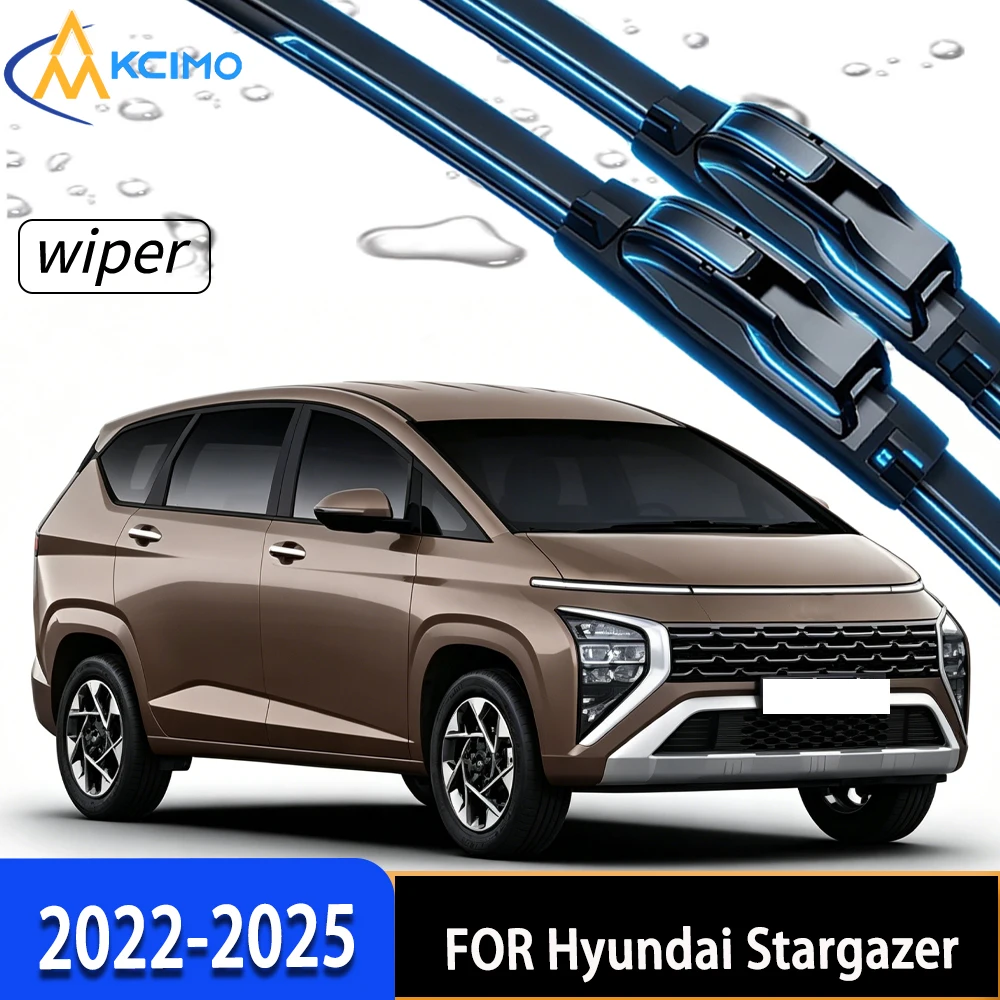 High Performance Front Windscreen Wipers with Durable High-Density Rubber, Custom Fit for Hyundai Stargazer KS 2022-2025
High Performance Front Windscreen Wipers with Durable High-Density Rubber, Custom Fit for Hyundai Stargazer KS 2022-2025