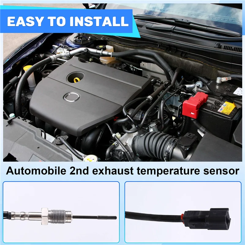 RF7K-18-7G0A RF7P-18-7G0 Second Exhaust GAS Temp Temperature Sensor For Mazda 3 BK BL 2.0 2.2 Diesel 2002-2014
RF7K-18-7G0A RF7P-18-7G0 Second Exhaust GAS Temp Temperature Sensor For Mazda 3 BK BL 2.0 2.2 Diesel 2002-2014