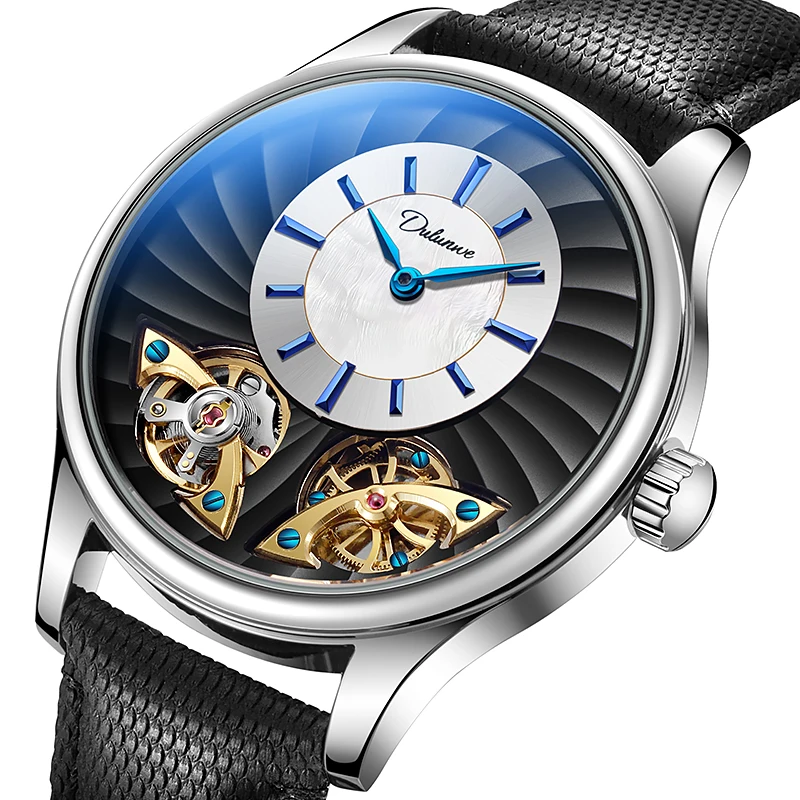 DULUNWE Men's Automatic Watch Elegant Style Mechanical Watch Skeleton Tourbillon Men's Gift
DULUNWE Men's Automatic Watch Elegant Style Mechanical Watch Skeleton Tourbillon Men's Gift