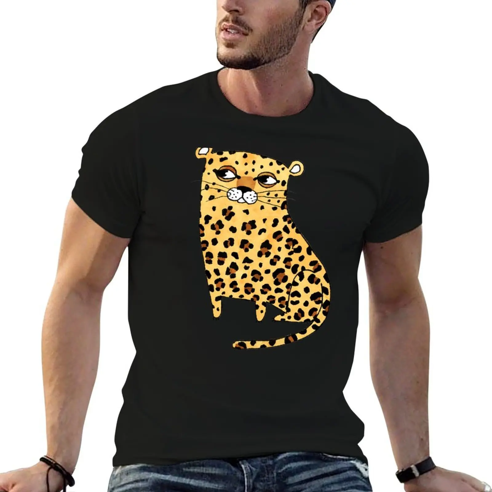 Leopard T-Shirt t shirt man plain t shirt personalised T-Shirt
Leopard T-Shirt t shirt man plain t shirt personalised T-Shirt