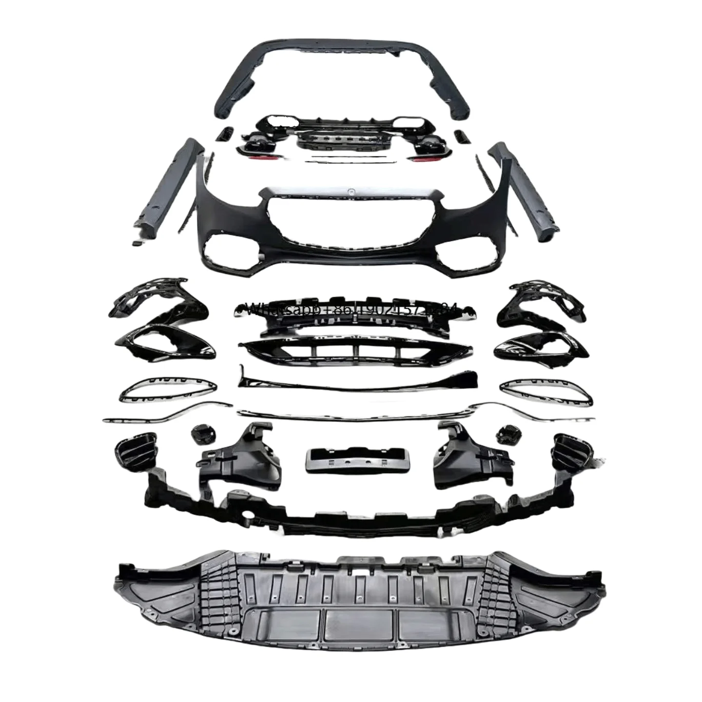 High Quality Front Rear Bumper Assembly Upgrade S63 AMG Body Kit for W223 S Class 2021 2022 2023 Auto Parts
High Quality Front Rear Bumper Assembly Upgrade S63 AMG Body Kit for W223 S Class 2021 2022 2023 Auto Parts