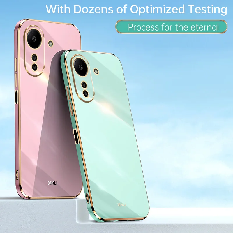 Luxury Electroplated Soft Silicone Case For POCO C65 4G Redmi 13C Cover TPU Soft Silicone Phone Case For POCO C 65 Funda Bumper
Luxury Electroplated Soft Silicone Case For POCO C65 4G Redmi 13C Cover TPU Soft Silicone Phone Case For POCO C 65 Funda Bumper