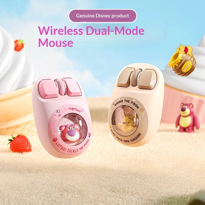Беспроводная Bluetooth-мышь Disney с двумя режимами работы, бесшумная, милая, стильная, перезаряжаемая, портативная, для девочек, для ноутбука, офисного компьютера, универсальная
Беспроводная Bluetooth-мышь Disney с двумя режимами работы, бесшумная, милая, стильная, перезаряжаемая, портативная, для девочек, для ноутбука, офисного компьютера, универсальная