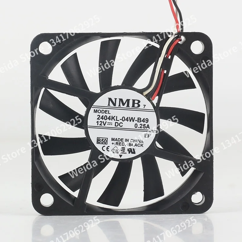 Вентилятор охлаждения NMB DC 12V 0.25A AC EC 6010, ультратонкий, 60x60x10 мм, с высоким объемом воздухопотоков, бесшумный, 3-проводной, 2404KL-04W-B49
Вентилятор охлаждения NMB DC 12V 0.25A AC EC 6010, ультратонкий, 60x60x10 мм, с высоким объемом воздухопотоков, бесшумный, 3-проводной, 2404KL-04W-B49