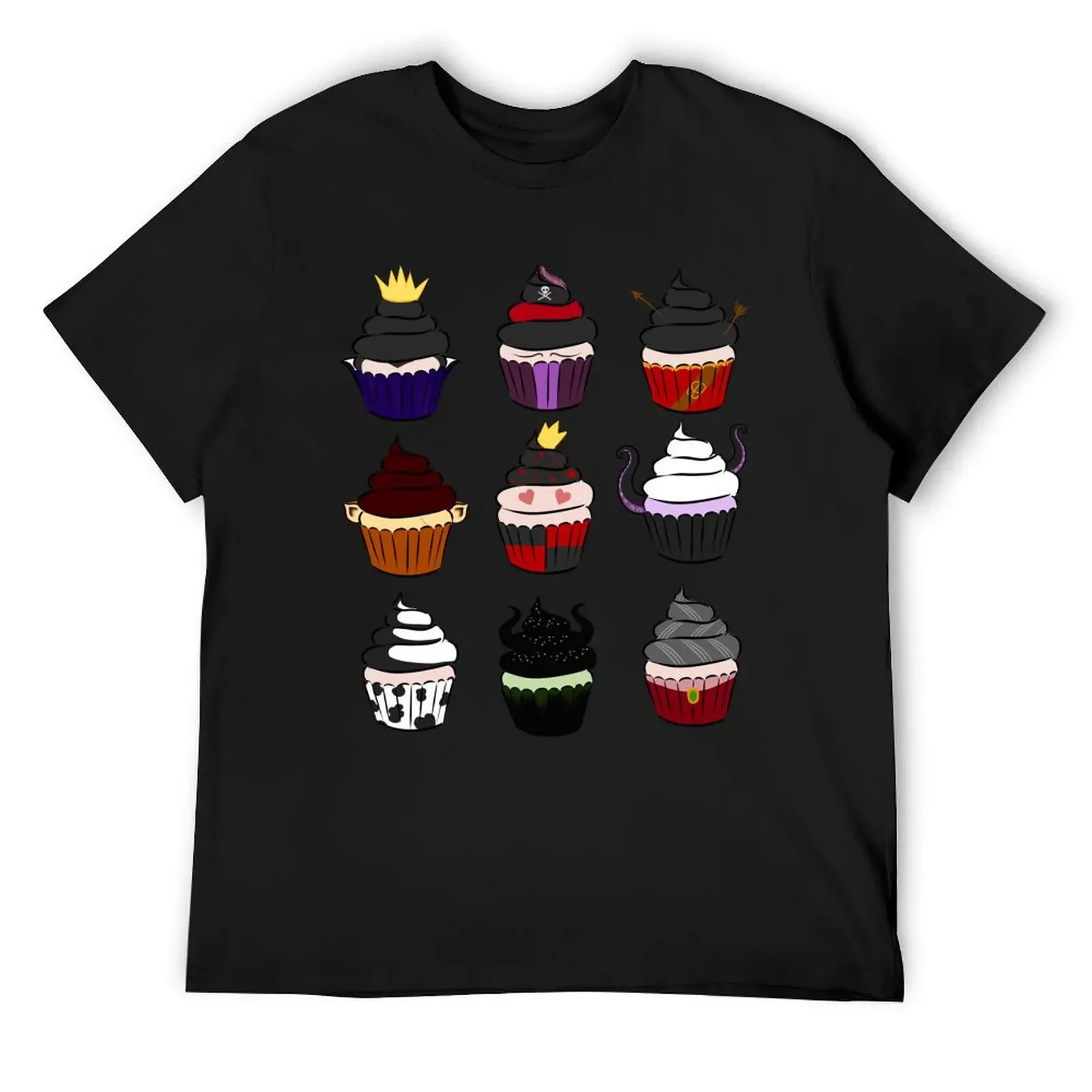Villains cupcakes T-Shirt designer shirts vintage anime shirt sweat shirts, men
Villains cupcakes T-Shirt designer shirts vintage anime shirt sweat shirts, men