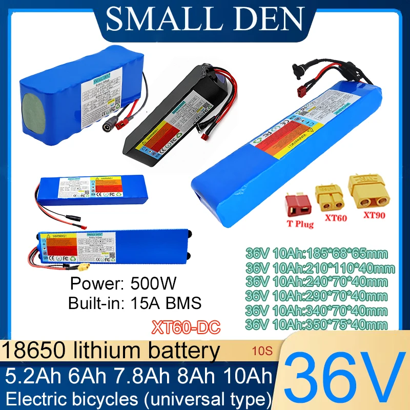 36V 4.4ah 7.8Ah 6Ah 5.2Ah 10Ah batteries new 18650 Lithium Battery Pack Built in 15A BMS For 1000W Electric scooter
36V 4.4ah 7.8Ah 6Ah 5.2Ah 10Ah batteries new 18650 Lithium Battery Pack Built in 15A BMS For 1000W Electric scooter