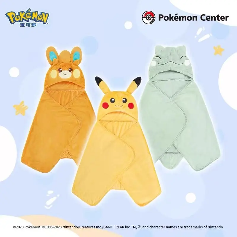 Official Pokemon Center Soft Blanket Series Pawmi Pikachu Substitute Style Cute Comfort Shawl With Hood Christmas Birthday Gift
Official Pokemon Center Soft Blanket Series Pawmi Pikachu Substitute Style Cute Comfort Shawl With Hood Christmas Birthday Gift