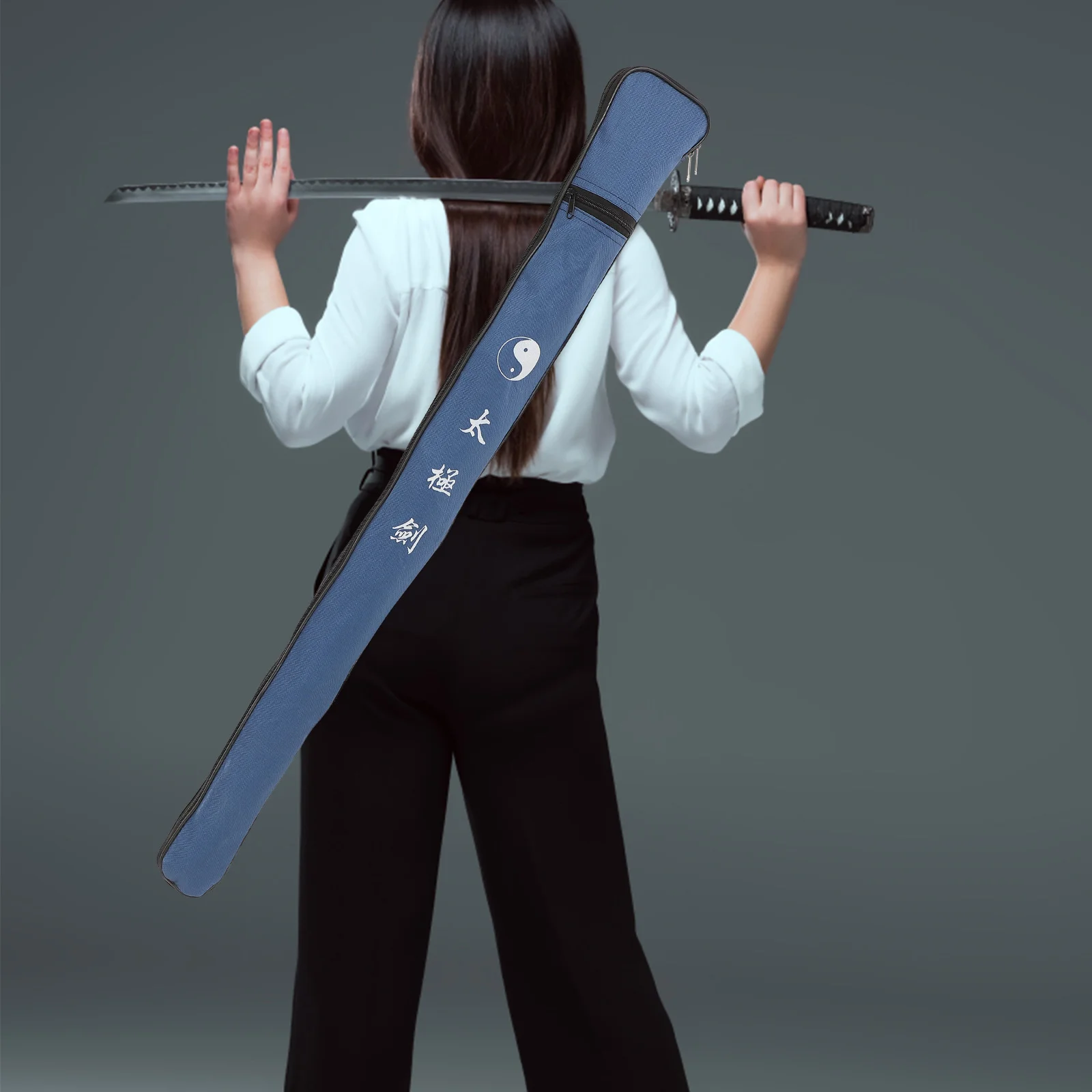 Tai Chi Sword Sets Canvas Bag Portable Shoulder Taichi Carrying Organizer Storage Martial Case Carrier
Tai Chi Sword Sets Canvas Bag Portable Shoulder Taichi Carrying Organizer Storage Martial Case Carrier