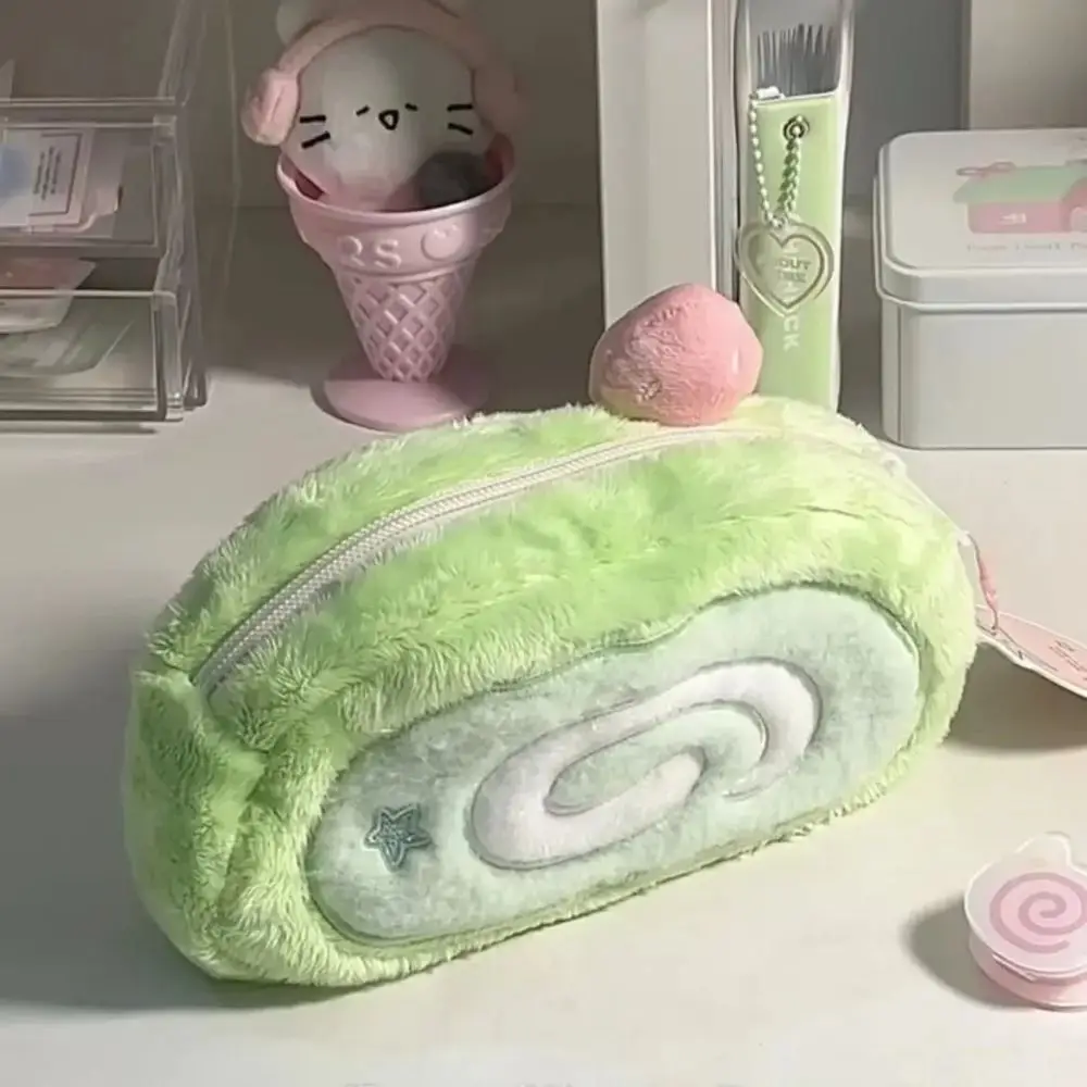 Versatile Stationery Pencil Pouch Cute Storage Pencil Bag Large Capacity Plush Swiss Roll Pencil Case Students
Versatile Stationery Pencil Pouch Cute Storage Pencil Bag Large Capacity Plush Swiss Roll Pencil Case Students