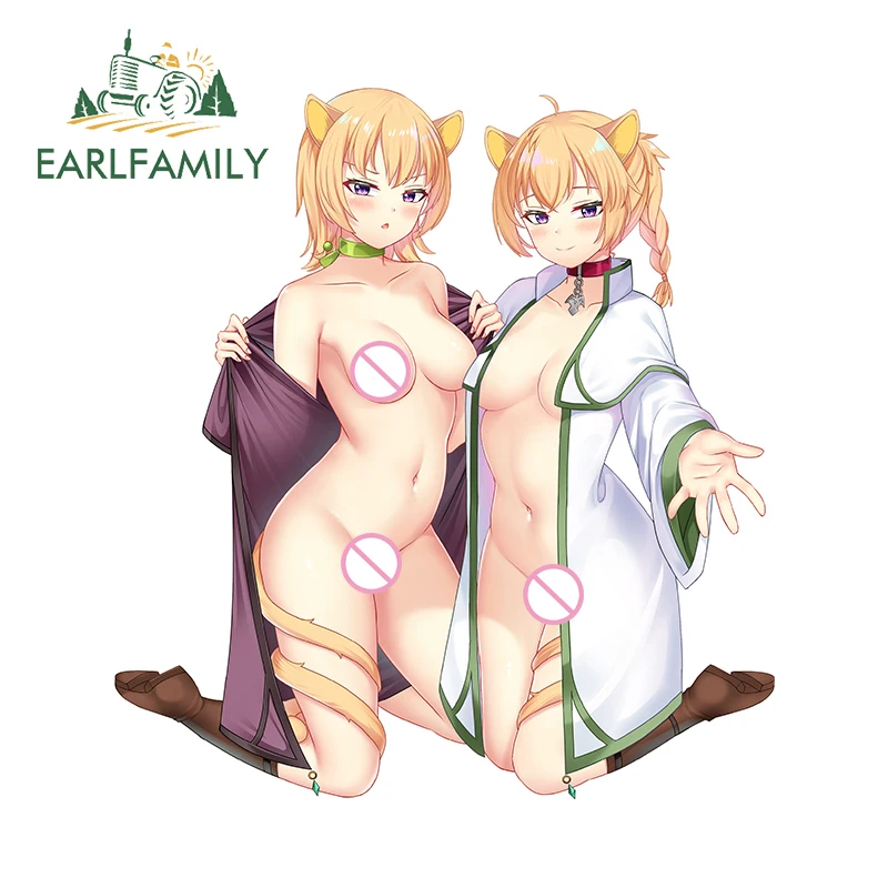 EARLFAMILY 13cm x 12.1cm Cat Ears Girl Car Stickers Motocycle NSFW Loli Anime Windows Decal Caravan Racing Funny Accessories
EARLFAMILY 13cm x 12.1cm Cat Ears Girl Car Stickers Motocycle NSFW Loli Anime Windows Decal Caravan Racing Funny Accessories