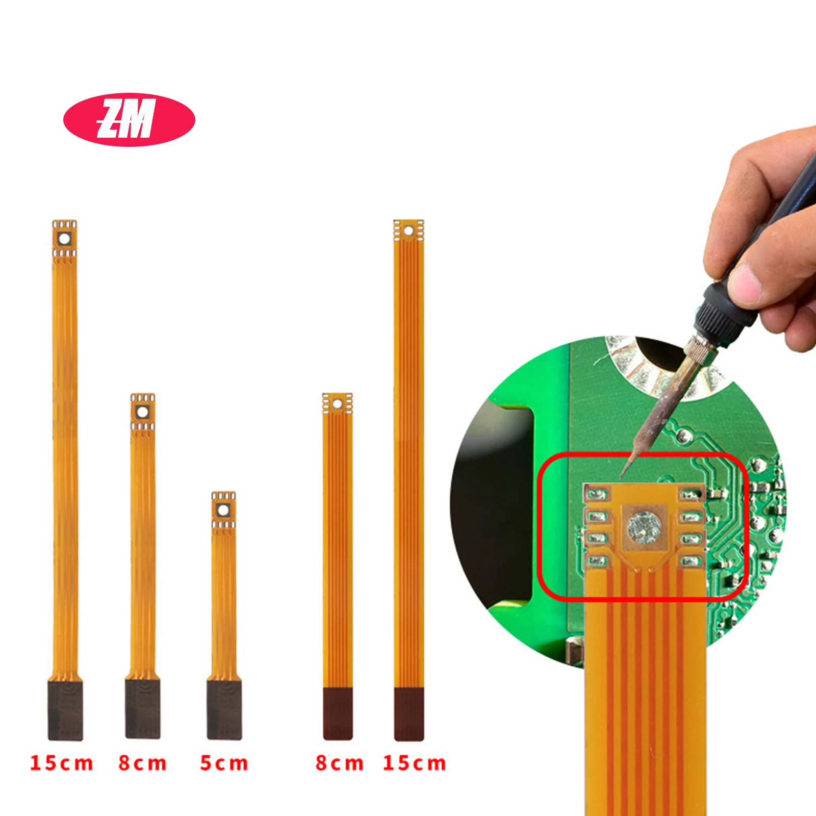 ESIM Welding Flex Cable Adapter for SIM Card, High-Temperature Resistant 5x6mm, Wi-Fi Chip Modification Welding for External Exp
ESIM Welding Flex Cable Adapter for SIM Card, High-Temperature Resistant 5x6mm, Wi-Fi Chip Modification Welding for External Exp