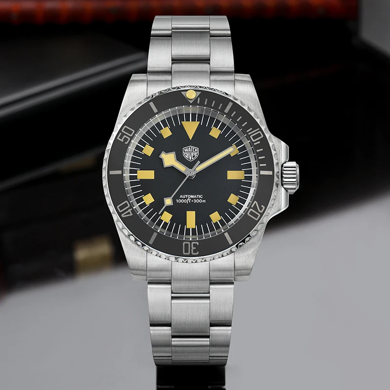 Watchdives WD1969 41mm Diver Watch Japan NH35 Automatic Domed Sapphire Crystal 300M Waterproof C3 Luminous Retro Wristwatch
Watchdives WD1969 41mm Diver Watch Japan NH35 Automatic Domed Sapphire Crystal 300M Waterproof C3 Luminous Retro Wristwatch